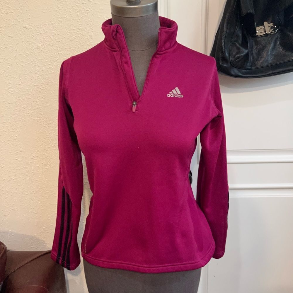 Adidas clima warm 1/4 zip